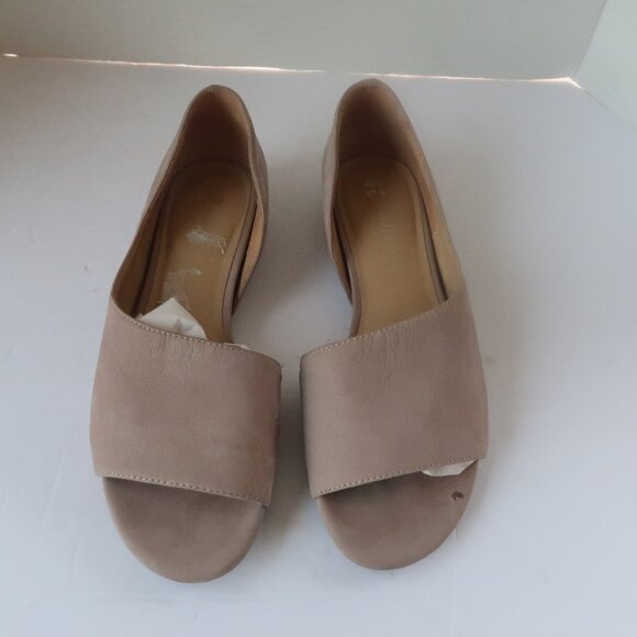 Naturalizer Lucie D'Orsay Casual Dress Flats Shoes Sz 7W Color Grey Fog - Picture 1 of 16